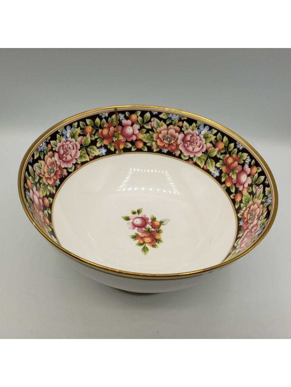 Vintage Wedgwood Fine Bone China CLIO Footed Deep Dish Bowl 8"